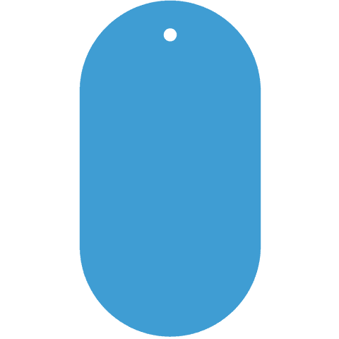 Blank Blue Label on Transparent Background for Retail and Design - Download Free Stock Videos Pikwizard.com