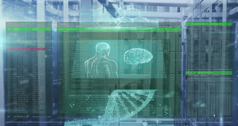 Medical Data Processing with Digital Interface Overlap