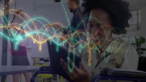 Business Collaboration Amidst Digital Data Visualization Transformation