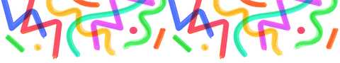 Vibrant Neon Squiggles with Transparent Background for Contemporary Graphic Design - Download Free Stock Videos Pikwizard.com