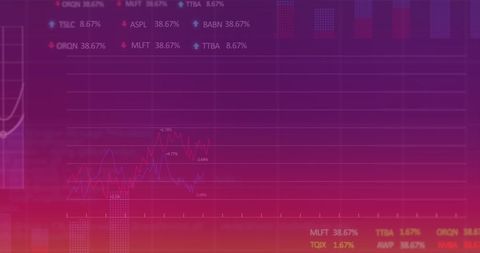 Abstract Digital Stock Market Analysis with Graphs - Download Free Stock Images Pikwizard.com