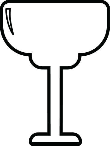 Empty Transparent Glass Placed on Clear Background Vector Illustration - Download Free Stock Videos Pikwizard.com