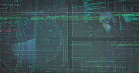 Digital Matrix Network and Data Processing Background