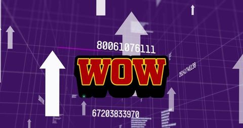 impressive digital grid with dynamic data and wow factor - Download Free Stock Images Pikwizard.com