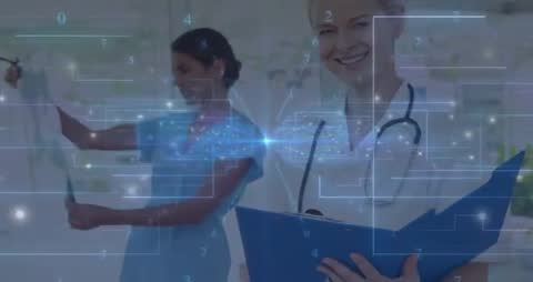 Innovative Medical Team Utilizing Advanced Diagnostic Technology