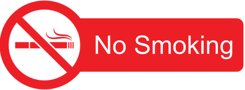 Red No Smoking Symbol with Text on Transparent Background - Download Free Stock Videos Pikwizard.com