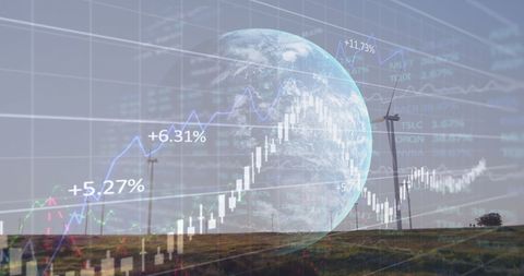 Global Economic Data Visualization Over Sustainable Energy Field