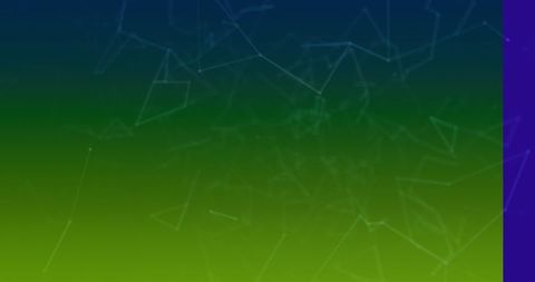 Abstract network connectivity visualization with gradient