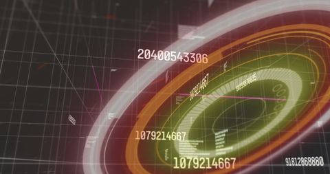 futuristic digital interface with dynamic data visuals - Download Free Stock Images Pikwizard.com