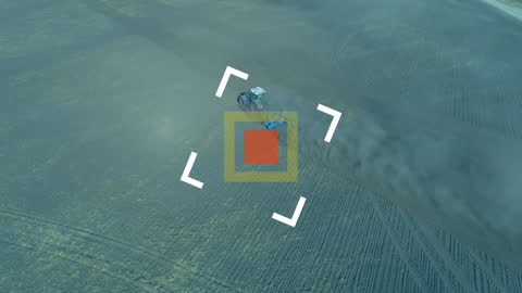 Aerial Target Scanning Agricultural Field for Data Analysis