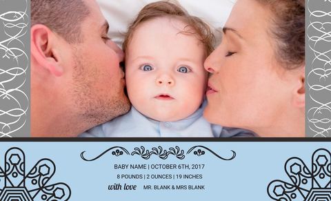 Loving parents kissing baby highlighting family bond