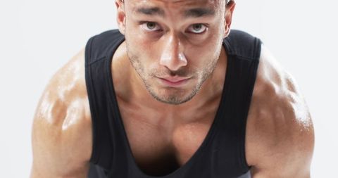 Determined Athlete Focusing Before Intense Competition - Download Free Stock Images Pikwizard.com
