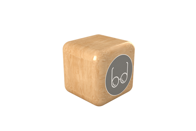 Wooden Cube with Eyeglasses Symbol on Transparent Background Illustrates Reading Concept - Download Free Stock Videos Pikwizard.com