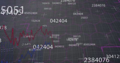 Digital Data Visualization with Rising Graph Lines - Download Free Stock Images Pikwizard.com