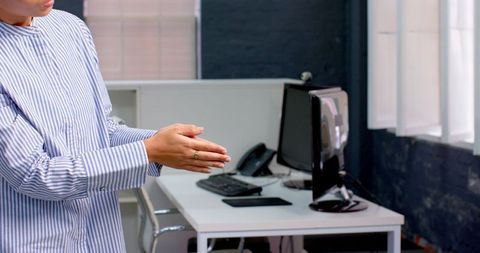 Business Executive Facilitating in Modern Office Setting - Download Free Stock Images Pikwizard.com