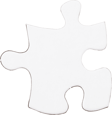 white puzzle piece vector isolated on transparent background - Download Free Stock Videos Pikwizard.com