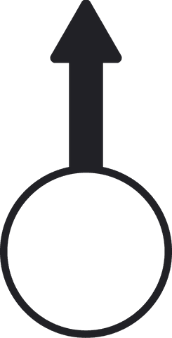 black arrow circle symbol on transparent background - Download Free Stock Videos Pikwizard.com