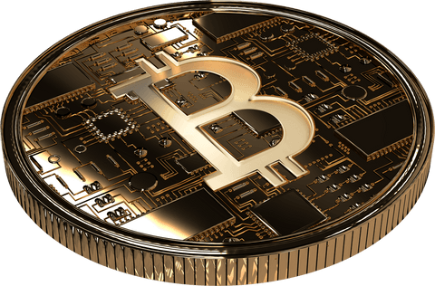transparent basic bitcoin symbol on digital coin - Download Free Stock Videos Pikwizard.com