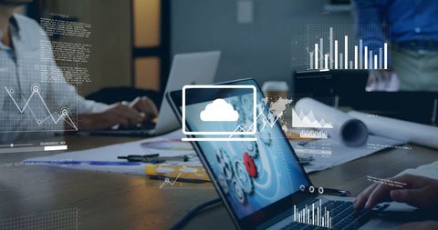 Digital Financial Data Processing in Collaborative Office Setting