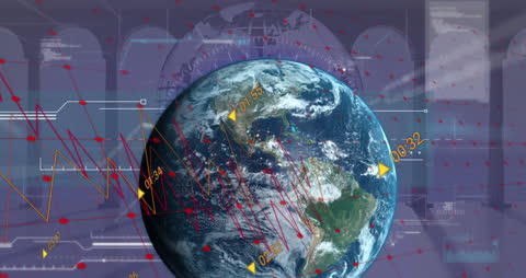 Dynamic Global Business Data Animation with Graphs