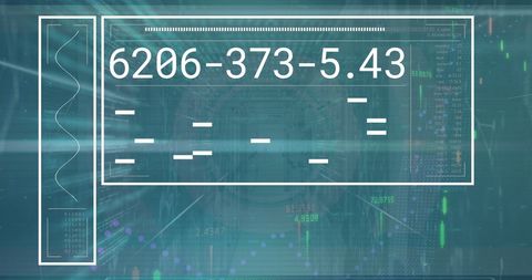 Abstract Digital Data Processing Concept with Tech Elements - Download Free Stock Images Pikwizard.com