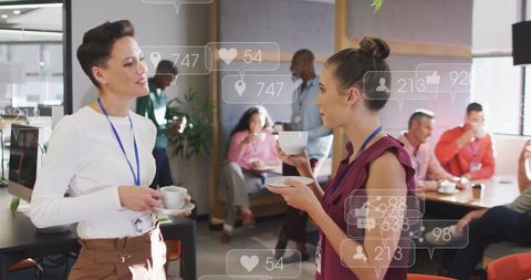 Social Media Networking in Modern Office Setting