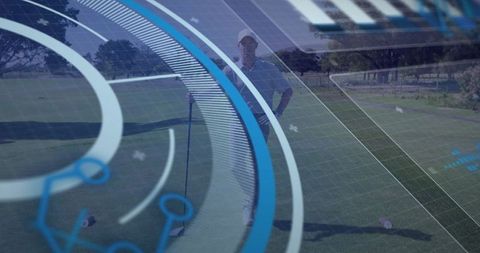 Augmented Reality Visualization on Golf Course