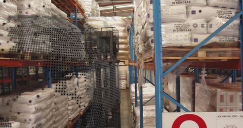 Global Logistics and Digital Integration in Warehouse