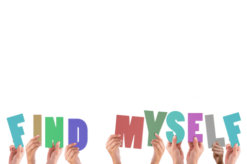 transparent hands holding colorful letters find myself - Download Free Stock Videos Pikwizard.com