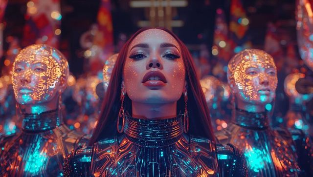 Futuristic Fashion with AI Robots: Technology and Innovation Fusion