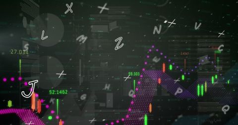 Dynamic Data Overlay with Futuristic Digital Interface - Download Free Stock Images Pikwizard.com