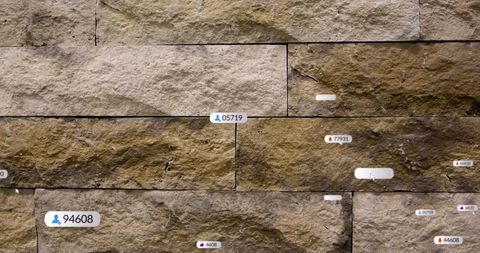Social Media Icons Overlay on Stone Texture Background - Download Free Stock Images Pikwizard.com