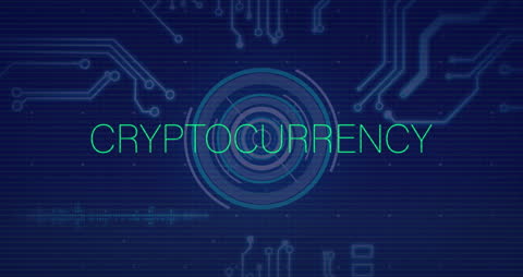 Digital Currency Interface with Futuristic Circuitry