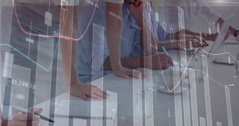 Collaborative Business Planning with Financial Data Analysis - Download Free Stock Images Pikwizard.com
