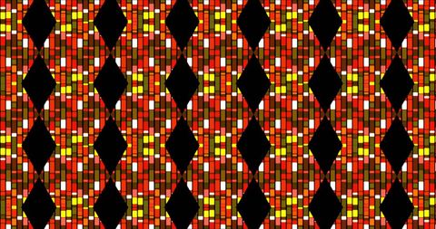 Vibrant Abstract Geometric Pattern with Orange Rectangles and Black Diamonds - Download Free Stock Images Pikwizard.com