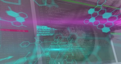 Futuristic Interface Showing Chemistry and Data Analysis - Download Free Stock Images Pikwizard.com
