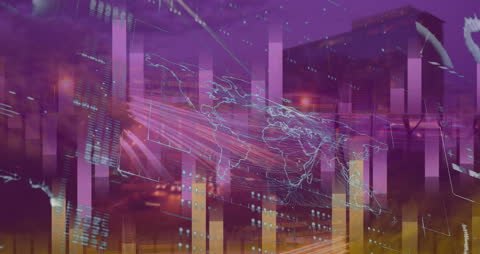 Global Financial Data Visualization with Dynamic Animation