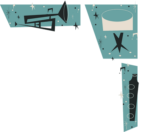 vintage musical instrument silhouettes on transparent backdrop - Download Free Stock Videos Pikwizard.com