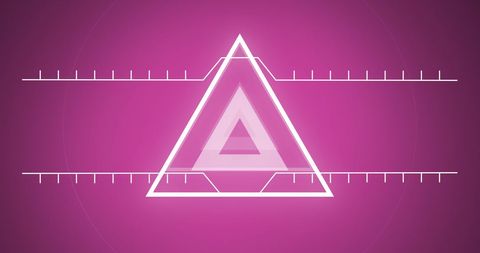 Futuristic Geometric Triangle Design on Purple Background - Download Free Stock Images Pikwizard.com