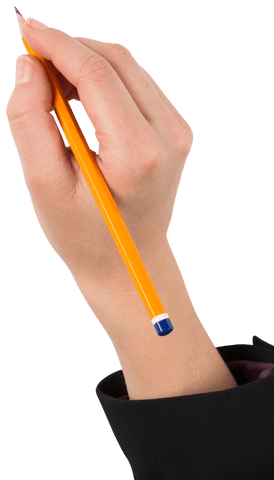 transparent hand writing with pencil on isolated background - Download Free Stock Videos Pikwizard.com