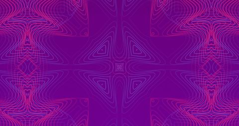 Abstract Kaleidoscope Pattern with Vibrant Purple Waves - Download Free Stock Images Pikwizard.com