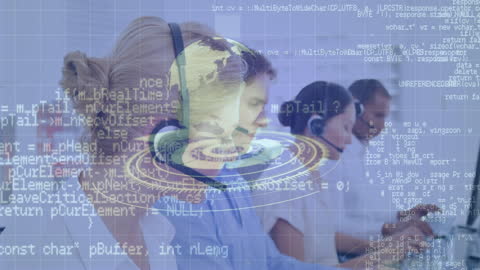 Global Customer Support Call Center with Digital Interface