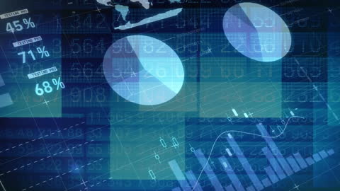 Futuristic Infographic Interface with Holographic Elements