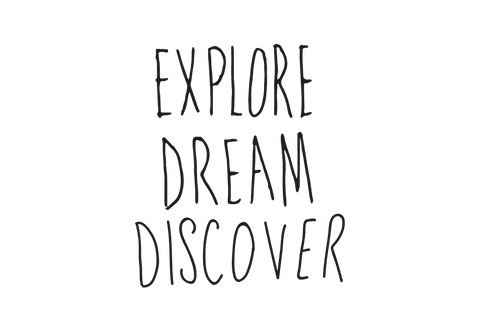 inspiring phrase explore dream discover text on transparent background - Download Free Stock Videos Pikwizard.com