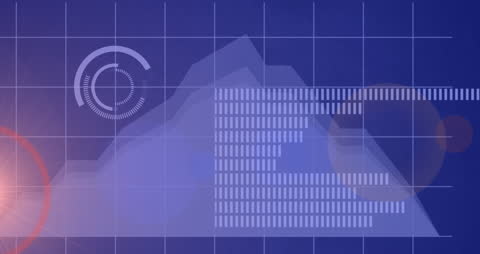 Digital Data Processing and Graph Analysis Concept