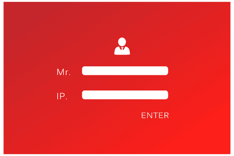 Digital Login Interface with Red Transparent Background - Download Free Stock Videos Pikwizard.com