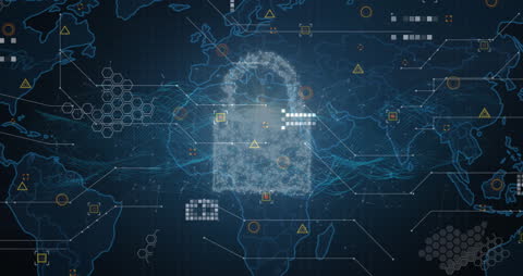 Digital Security Lock with Global Data Network Overlay