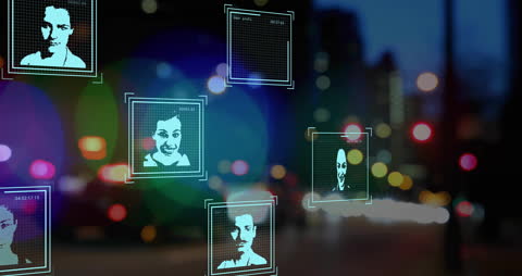 Digital Data Processing in Urban Night Scene with Human Portraits