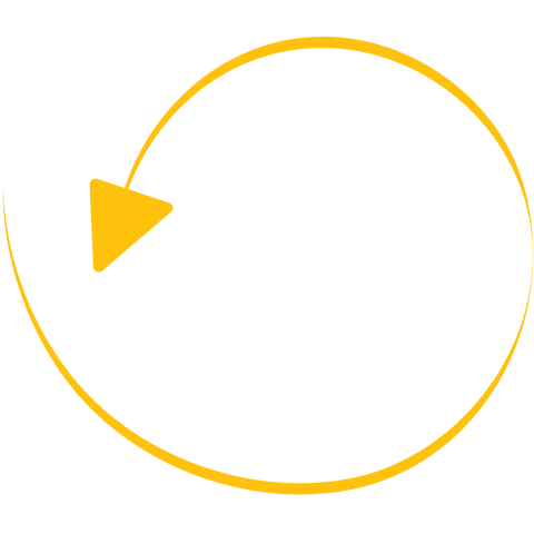 yellow curved arrow illustration on transparent background - Download Free Stock Videos Pikwizard.com