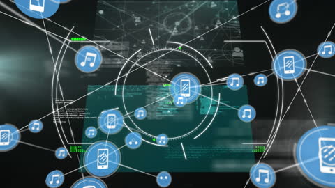 Digital Multimedia Interface and Network Connectivity Concept